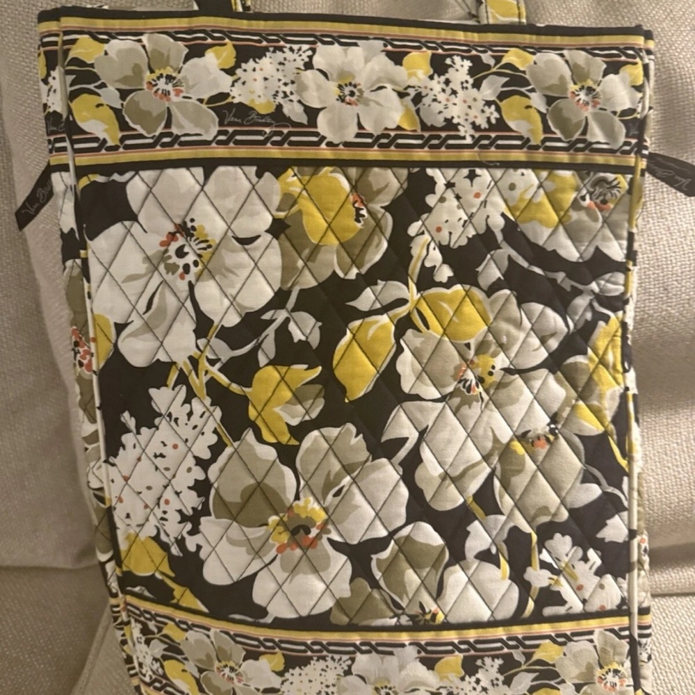 Vera Bradley laptop Checkpoint Friendly Travel Tote In Dogwood NWT